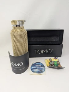TOMO Glam Water Bottle Bling In Box 25oz, Gold - Picture 1 of 6