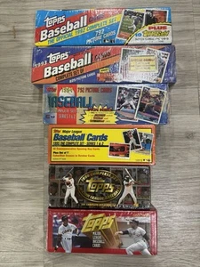 1992 1993 1994 1995 1996 1997 Topps Factory Sealed Set Lot - Picture 1 of 2