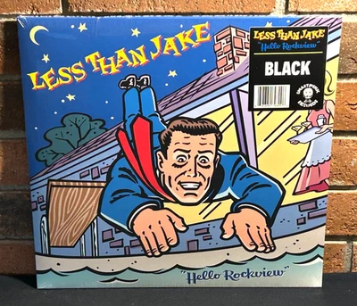 LESS THAN JAKE - Hello Rockview, Limited BLACK VINYL LP New & Sealed! - Image 1 of 4