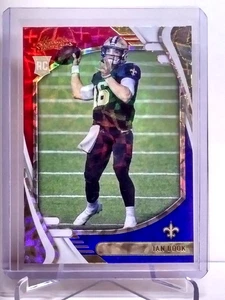 2021 Panini Absolute Football - Ian Book RC Red White Blue Kaleidoscope #137 NFL - Picture 1 of 2