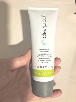 MARY KAY Clearproof Deep Cleansing Charcoal Mask 094148 Full Size 4 OZ NEW OS! - Image 1 of 4