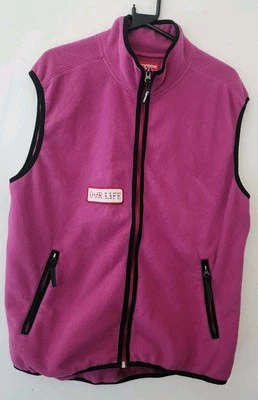 Chaleco polar FW15 Supreme Polartec talla XL rosa chaleco Foto 1 de 4