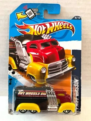 Hot Wheels Fast Gassin - 2012 City Works #138 - Aceite Hot Wheels Foto 1 de 4