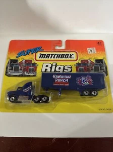 Super Matchbox Rigs- Hawaiian Punch Tractor Trailer 1994 Brand New Sealed - Picture 1 of 3