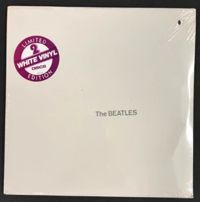 THE BEATLES WHITE ALBUM  2 RECORD SET ~ WHITE VINYL WITH PHOTOS~ FACTORY SEALED - Image 1 of 4
