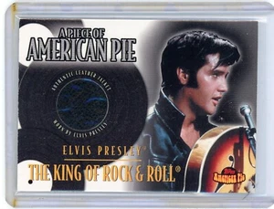 ELVIS PRESLEY 2001 TOPPS American Pie BASEBALL #PAPM3 "WORN LEATHER JACKET" CARD - Picture 1 of 2