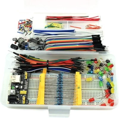 Kit surtido de componentes electrónicos para Arduino Raspberry Pi Stm32 etc. Pan 830 Foto 1 de 3