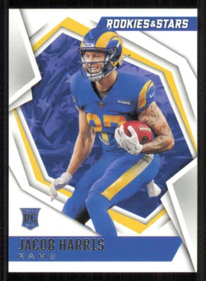 2021 Rookies and Stars #138 Jacob Harris RC - Image 1 of 2