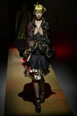 JUNYA WATANABE SS22 Chaqueta Negra Chaleco Capa Bordada Talla M 2022 CDG Comme Foto 1 de 4