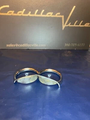 Faro Cadillac 1963 bisel cromado LH usado DeVille Calais Fleetwood Eldorado 1 Foto 1 de 4