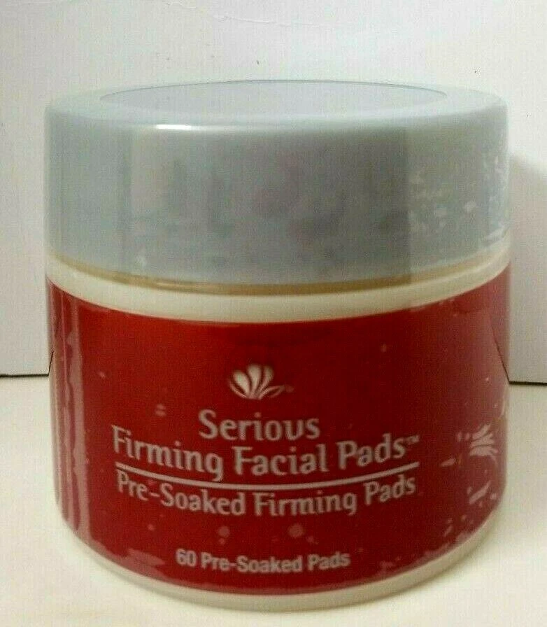CUIDADO SERIO DE LA PIEL Almohadillas faciales reafirmantes serias reafirmantes pre remojadas 60 almohadillas selladas Foto 1 de 4