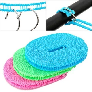 10M Línea de Lavado de Ropa Exterior Viaje Campamento Ropa Línea Antideslizante Nailon - Imagen 1 de 1