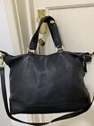 Mulberry Effie Hobo Black Spongy Pebbled Soft Calfskin Leather Tote Bag XL