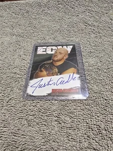 Justin Credible Signed Autograph Historical Cards And Collectibles ECW WWE - Bild 1 von 2