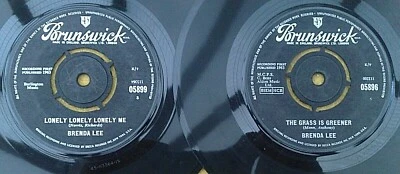 BRENDA LEE 2 X SUPER UK ORIGINAL 7" - Image 1 of 4