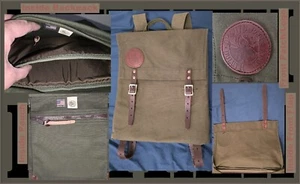 Duluth Trading Company Duluth Pack Scout Pack Olive Drab borsa per laptop OTTIME CONDIZIONI - Foto 1 di 16