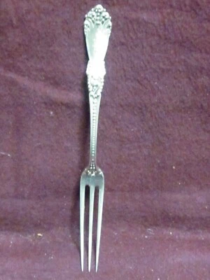 HORQUILLA FRESA STERLING REED & BARTON LA MARQUISE 4 1/2" 10g Mono R Foto 1 de 4