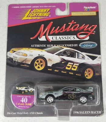 Johnny Lightning Mustang Classics 1996 Saleen Racer 1:64 литая модель 1997 новая печать - Изображение 1 из 4