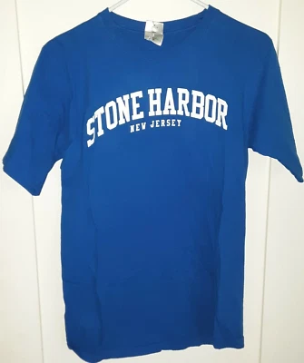 Camiseta Stone Harbor Nueva Jersey NJ Destino S Pequeña 17" Foto 1 de 3