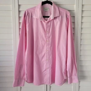 Ted Baker Endurance elegantes Slim Fit Hemd rosa Herren 16,5 36/37 Valentinstag - Bild 1 von 10