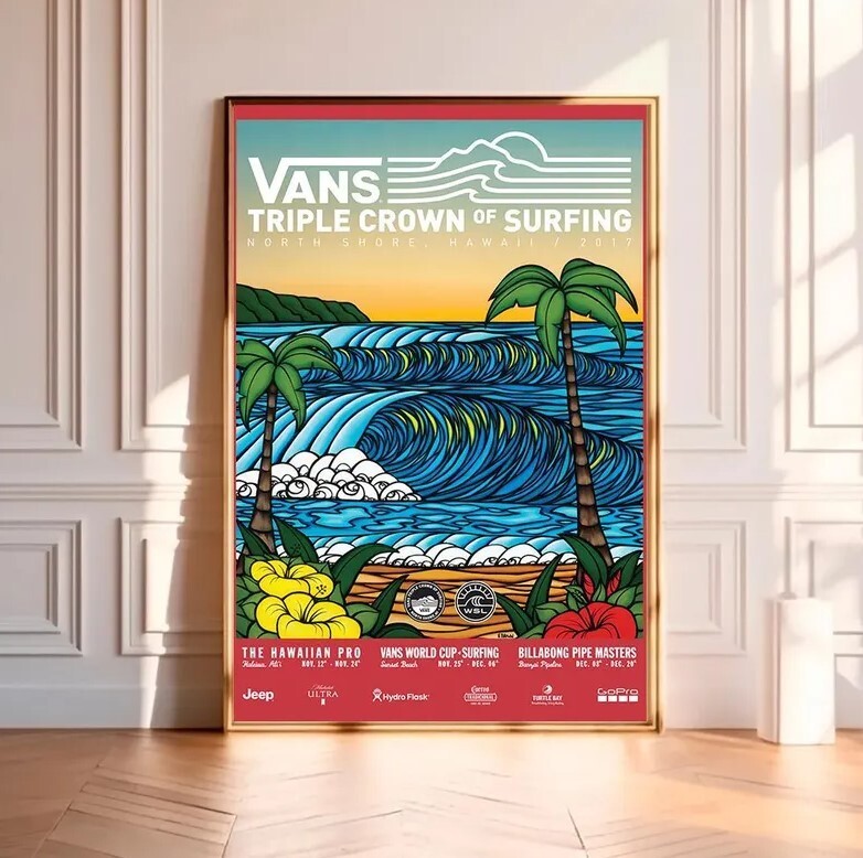 希少 Vans triple crown ヘザーブラウン ポスター surf 2020 Vans Triple Crown of Surfing — Kate Wadsworth