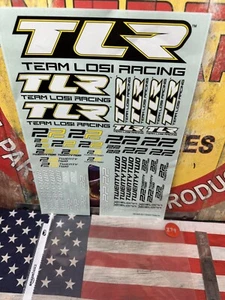 TEAM LOSI 22 Decal Sheet: 2011 Herizon Hobby Inc. - Picture 1 of 7