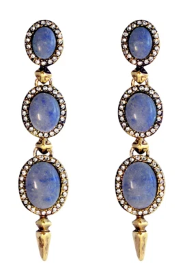 Brincos House of Harlow 1960 Fortune Teller - Imagem 1 de 4