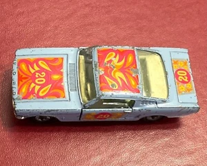 1968 CORGI TOYS Great Britain FORD MUSTANG 'POP ART' Flower Power #348 - Picture 1 of 10