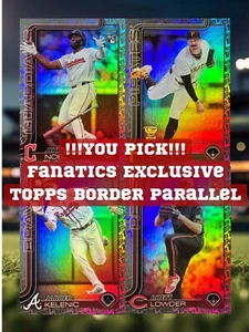 2025 Topps Series 1 Topps Parallel Fanatics Exclusive- You Pick - QTY Dis - Picture 1 of 53