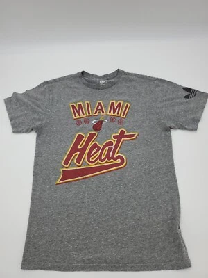 Camiseta NBA Miami Heat Hombre Pequeña Gris Estampado Gráfico Logo Deportivo... #17504 Foto 1 de 4