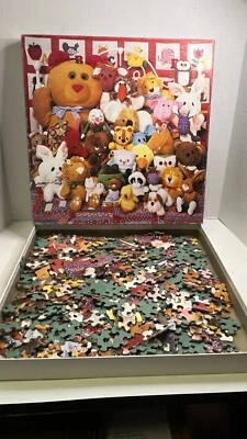 vintage springbok jigsaw puzzle Cuddly Companions 500+ pieces 20.25” X 20.25” - Image 1 of 4