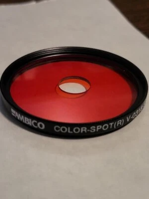 AMBICO 52mm RED Color Spot Filter - Made in Korea - Image 1 of 4
