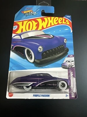 Hot Wheels Purple Passion 5/250 HW Designed By 1/5 New 2025 A Case Long Card - Image 1 of 4