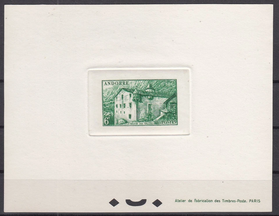 JD16952/ANDORRA FRANCESA - MAURY # 137 COMO NUEVO MNH PRUEBA DE LUJO Foto 1 de 1