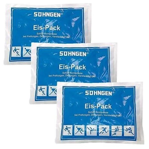 SÖHNGEN Kältepack Eis-Pack Kältekompresse Kühlpack Kühlakku Kälteakku - 3 Stück - Bild 1 von 2