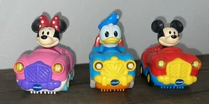 VTECH Go! Go! Smart Wheels Disney Mickey Mouse Convertible Donald Duck SUV - Picture 1 of 4