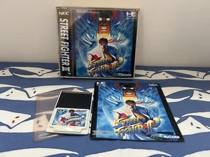 PCE STREET FIGHTER II' 2 Dash NEC PC-Engine Hu-Card CAPCOM Japan JP Game - Picture 1 of 15