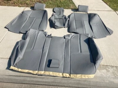 KIT ASIENTO TRASERO TAPIZADO BMW 740IL E38 99-01 CUERO ALEMÁN NUEVO Foto 1 de 4