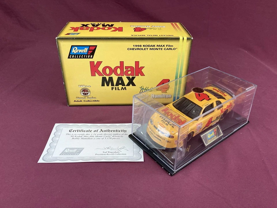 Revell Collection Bobby Hamilton #4 Kodak Max Film 1998 Monte Carlo 1 24