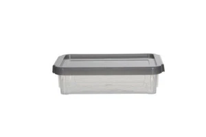 Whitefurze Spacemaster Extra Storage Box 0.5L Silver Home Shelving Solution New - Picture 1 of 1