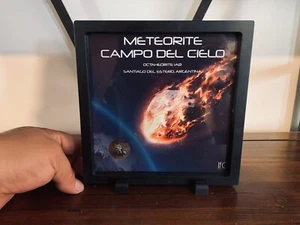 1X Marco Meteorito Campo Del Cielo De Santiago Estero En Argentina - Imagen 1 de 1