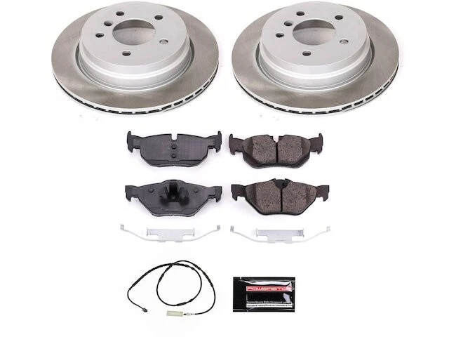 Rear Brake Pad and Rotor Kit For 13-15 BMW X1 sDrive28i xDrive28i MP17N2 Foto 1 de 1