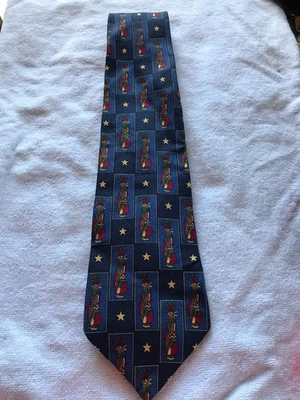 Bolsas de golfe vintage Tommy Hilfiger e gravata estrela 4" de largura - Imagem 1 de 4