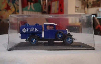 ELIGOR 1:43-FORD V8 TRUCK (1934) Aral-Modellino Camion BLU-Made In France  - Immagine 1 di 4