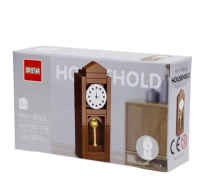 MOC City House Room Furniture View Building Blocks Bricks Scene DIY CLOCK - Image 1 of 4