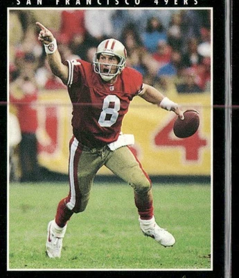 1993 Pinnacle Steve Young #255 San Francisco 49ers - Image 1 of 2
