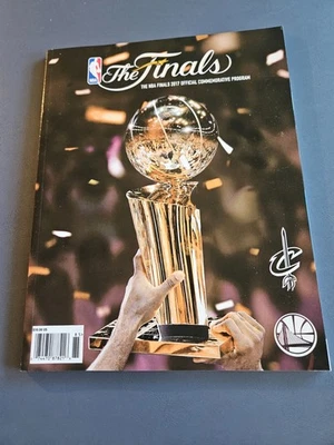 2017 NBA FINALS CHAMPION PROGRAM GOLDEN STATE WARRIORS vs. CLEVELAND CAVALIERS - Image 1 of 4