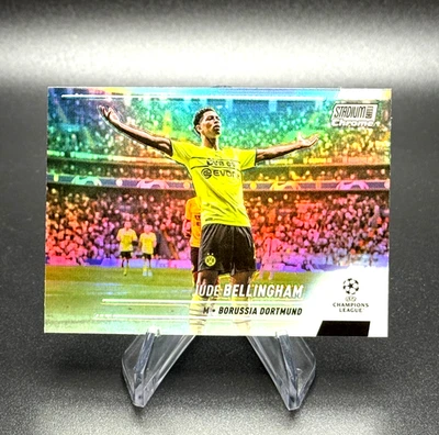 Jude Bellingham 2022 Topps Stadium Club Chrome UEFA Champions League Refractor - Image 1 of 4