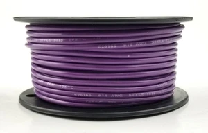 H612-07-25 25FT 12AWG VIOLA apparecchio incagliato e filo marino 600V UL1015 105C - Foto 1 di 1