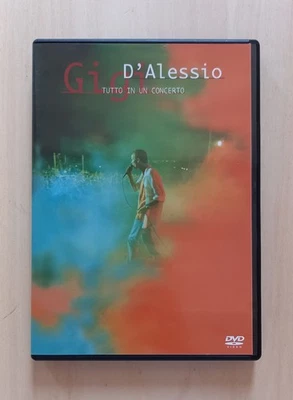 DVD GIGI D'ALESSIO Tutto in un concerto 2003 Europe Bmg Ricordi - Immagine 1 di 4